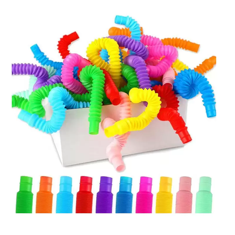 DIY Corrugated Pipe Toys